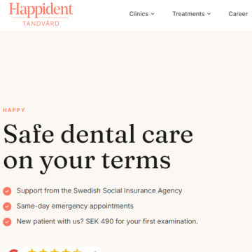 Safe dental care on your terms